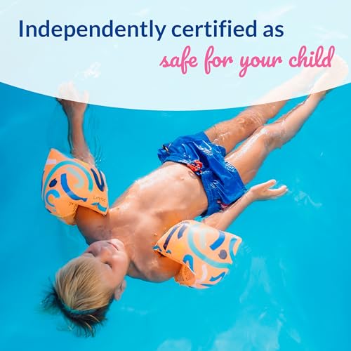 Limmys Premium Quality Kids Armbands - 1-6 years old, Float Arm bands for Swimming