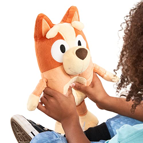 Bluey Bingo Large 30cm Talking Sounds Plush: Official Collectable Character Cuddly Jumbo Soft Toy