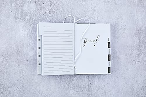 2019, Design By Violet Ultimate Wedding Planner, White, 5.8 inches X 8.3 inches, DBV-81-WPLAN (Pack of 2)