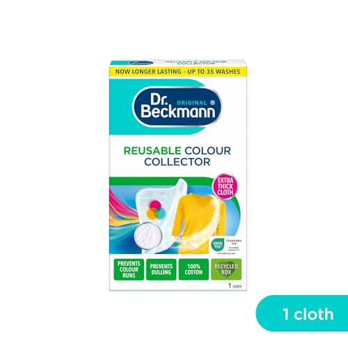 Dr. Beckmann Re-usable Colour Collector Cloth Eco-friendly Colour Protection For Up To 30 Washes Reusable Cloth 1 Pack = 1 Cloth