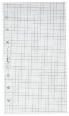 Filofax Personal White Quadrille Notepaper