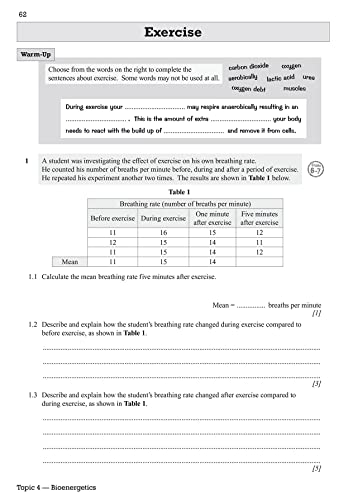 GCSE Biology AQA Exam Practice Workbook - Higher (includes answers): for the 2024 and 2025 exams (CGP AQA GCSE Biology)