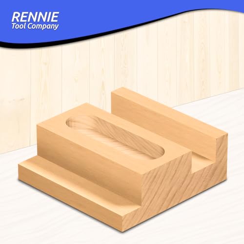 Rennie Tools - 10mm Cutting Diameter x 35mm Flute x 1/4 inches Shank TCT Tipped 2 Flute Straight Router Cutter Bit. Compatible With Makita Bosch Trend Katsu Dewalt Router Etc. 10mm Router Bit