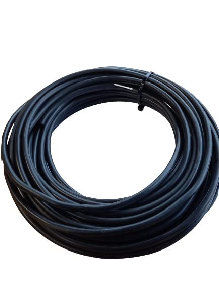 Ali's DIY 2 Core Round Black Flex Flexible Cable 3182Y 0.75 mm - 2 metre Cut Length