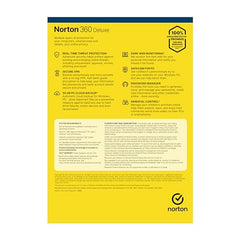 Norton 360 Deluxe 2024, Antivirus software for 5 Devices and 1-year subscription with automatic renewal, Includes Secure VPN and Password Manager, PC/Mac/iOS/Android, Activation Code by Post