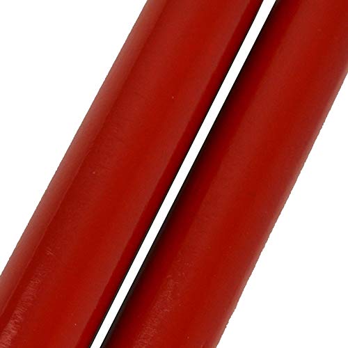 A-Star Red Wood Claves, 20cm - 2Pcs/Pair - Handheld Rhythm Sticks, Wooden Percussion Instrument