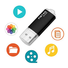 64GB USB Memory Stick USB 2.0 Flash Drive Thumb Drive Pen Drive - Black