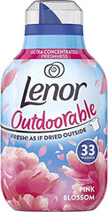 Outdoorable Ultra Concentrated Fabric Conditioner Pink Blossom, Twin Pack, 2 x 33 Washes, 2 x 462ml