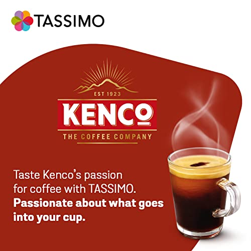 Tassimo Kenco Americano Grande XL Coffee Pods, 16 Count (Pack of 5), (Total 80 Drinks)