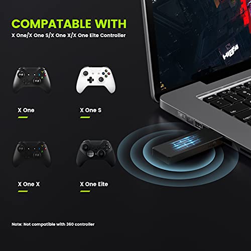 Cipon Wireless Adapter Compatible with Xbox One Controller/Windows 10/8.1/8/7 Xbox Wireless Adapter