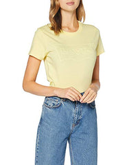 Levi's Women's The Perfect Tee, Lemon Meringue, XS