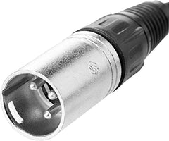 Pulse PLS00288 3 Pin XLR Male to 2x Female Adaptor Lead, Black