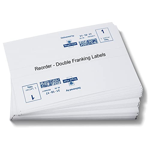 100 Franking Machine Label   Franking Labels   Double Franking Labels   Supplies Franking   Self-Adhesive Labels   Address Labels   Pitney Bowes and Neopost Compatible