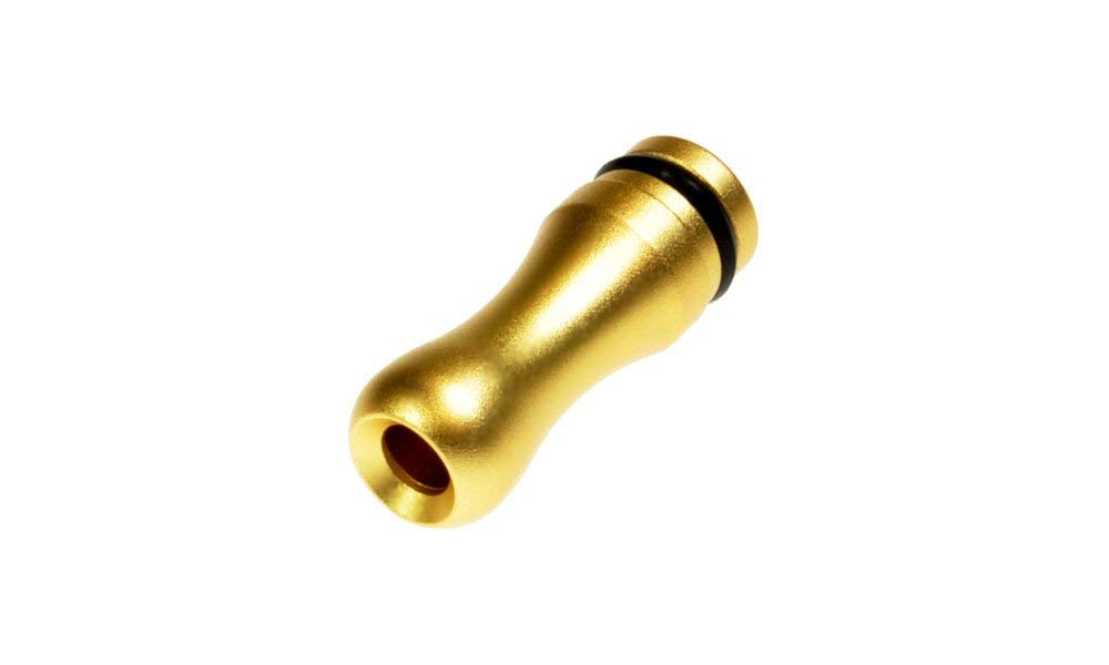 Armerah Baton 510 Drip Tip e-cig Mouthpiece Short/Aluminium/Solid 3 Pack in Gold