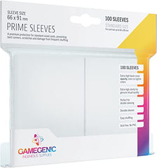 Gamegenic GGS11017ML Prime Sleeves (100-Pack), White