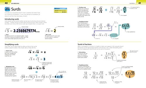 Help Your Kids with Maths, Ages 10-16 (Key Stages 3-4): A Unique Step-by-Step Visual Guide, Revision and Reference (DK Help Your Kids With)