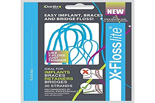 iDONTIX X-FLOSS 30 STRANDS (Blue)