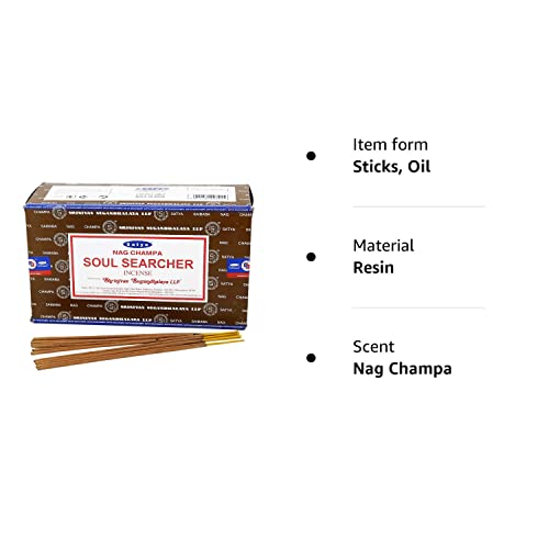 Satya Soul Searcher Incense Sticks 15 Gram x 3 Packs