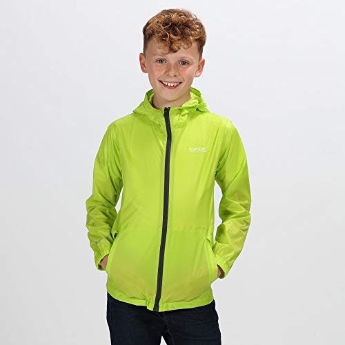 Regatta Kids Pack it III Waterproof Jacket - Midnight - 7-8 Yrs