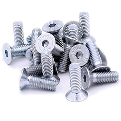 M8 (8mm x 30mm) Hex Socket Countersunk Machine Screw (Bolt) - Steel (Pack of 20)