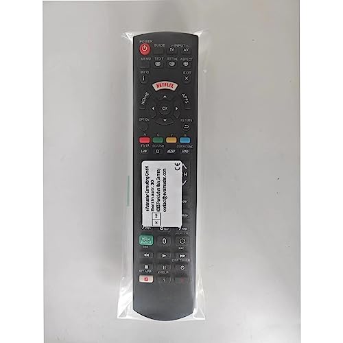 SIUMAL Replacement Panasonic TV Remote Control for All Panasonic Viera Smart TV HD LCD LED Plasma TV Panasonic Universal Remote Control with NETFLIX/MY APP/VIERA Link