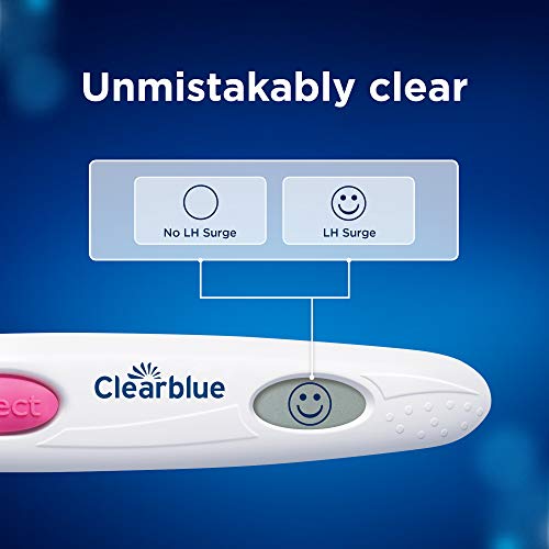 Clearblue Pregnancy Test - Digital with Weeks Indicator, 2 Digital Tests & Digital Ovulation Test Kit (OPK) - Clearblue, Proven to Help You Get Pregnant, 1 Digital Holder and 10 Tests