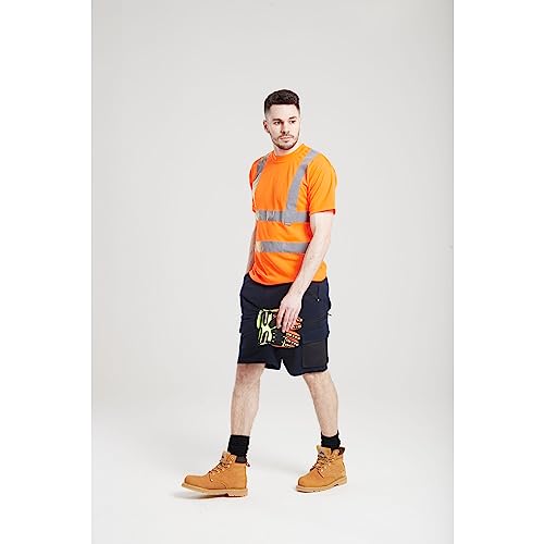 Portwest RT23 High Visibility Rail T-Shirt Orange, Medium