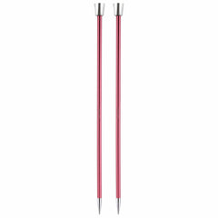 KnitPro KP47244 Zing: Knitting Pins: Single Ended: 25cm x 6.50mm, Aluminium, Multi-Colour