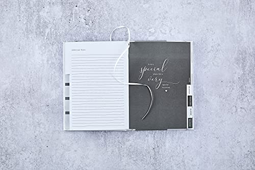 2019, Design By Violet Ultimate Wedding Planner, White, 5.8 inches X 8.3 inches, DBV-81-WPLAN (Pack of 2)