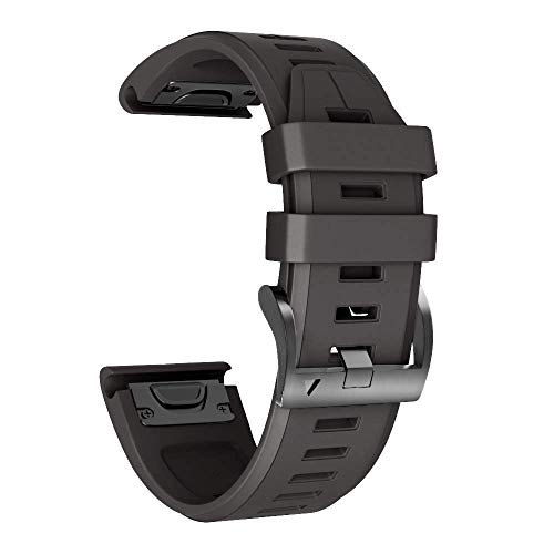 NotoCity for Garmin Fenix 6/6 pro/5/7 strap, Quickfit 22mm Watch Strap for Garmin Fenix 7 Pro/5 Plus, Epix (Gen 2) 47MM, Forerunner 935/945/955/965, Instinct, Approach S60, Quatix 5(Black)