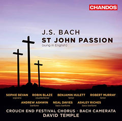 BACH:ST JOHN PASSION (SUNG IN ENGLISH)