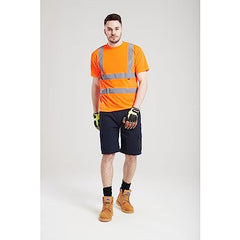 Portwest RT23 High Visibility Rail T-Shirt Orange, Medium