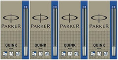 Parker Quink Ink Cartridges Blue (Pack of 20) (4 x 5)