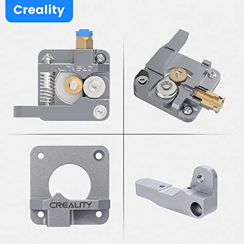 Creality Upgrade Aluminum Parts MK8 Extruder Alloy Block Bowden Extruder All Metal Feeder Drive 1.75mm Filament for Ender3/Pro, Ender5/Plus, CR-10S Pro, CR-10 V2