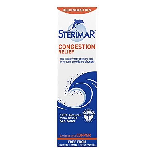 Sterimar Congestion Relief Spray, 50ml