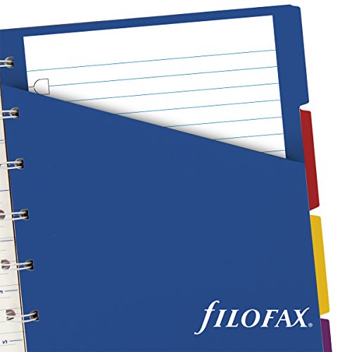 Filofax A5 Ruled Notes for Refillable Notebook - White, 152008