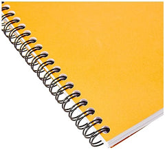 RHODIA 18503C - Spiral Notebook (Full Bound) Orange - A4 - Dotted Dot - 80 Detachable Sheets - 80G Clairefontaine Paper - Soft and Resistant Coated Card Cover - Classic