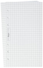 Filofax Personal White Quadrille Notepaper