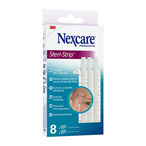 Nexcare Steri-Strip Skin Closures, Assorted, 8/Pack