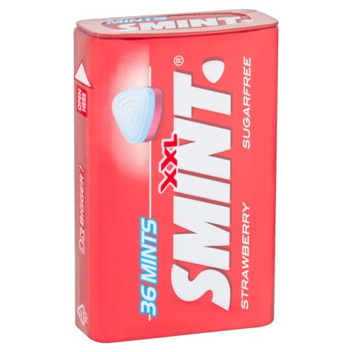 Smint Sugarfree Strawberry XXL Tins (Pack of 6)