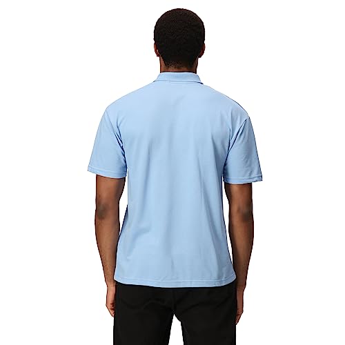 Trutex Standard Fit Short Sleeve Unisex School Polo Shirt (1-16and Years), Premium Quality Polo Shirt Boys and Girls, Easy Care Polo Shirt Girls, Boys, Teens - Genuine School Uniform Sky