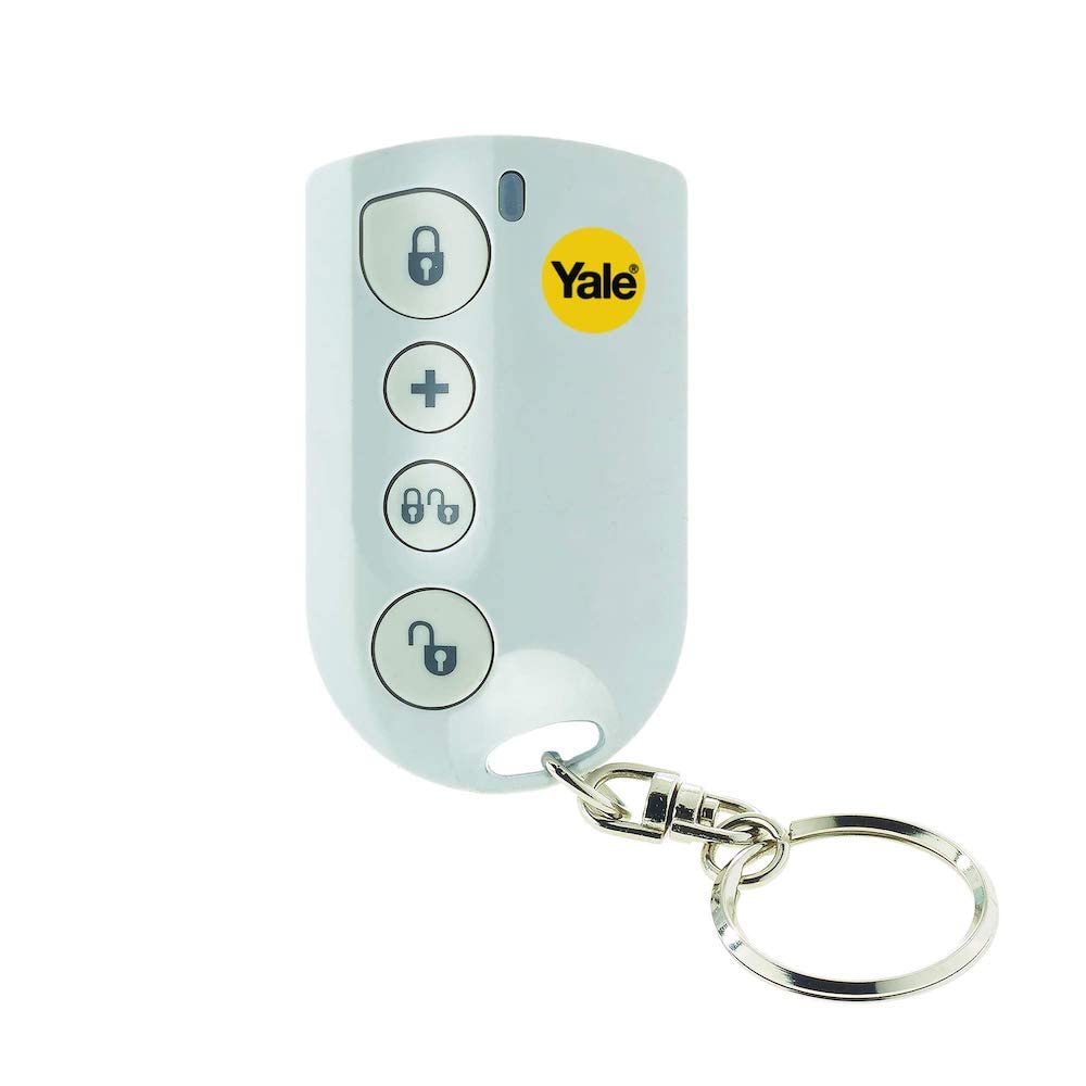 Yale Locks HSA6060 Alarm Accessory - Remote Keyfob, Wireless, White, 15 x 75 x 137 mm [ Not compatible with EF-KF system ]