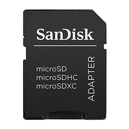 SanDisk Ultra 32 GB microSDHC Memory Card and SD Adapter with A1 App Performance Up to 98 MB/s, Class 10, U1