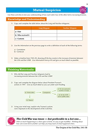 GCSE History Edexcel Topic Guide - Superpower Relations and the Cold War, 1941-1991: for the 2024 and 2025 exams (CGP Edexcel GCSE History)