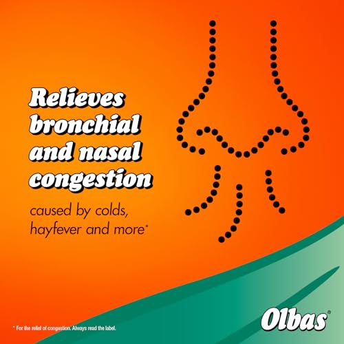 Olbas Nasal Inhaler pack of 2 - Nasal stick - relief from catarrh, colds and blocked sinuses