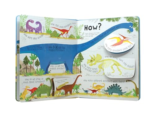 Lift-the-flap Questions and Answers about Dinosaurs (Lift-the-Flap Questions and Answert): 1 (Questions & Answers)