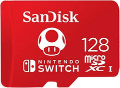 SanDisk 128GB microSDXC UHS-I card for Nintendo Switch - Nintendo licensed Product