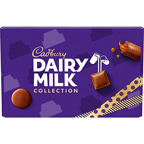 Cadbury Dairy Milk Big Night In Chocolate Hamper, Gift Box of 10 Assorted Bars and Bags, 1.04 Kg Bulk Box, Selection