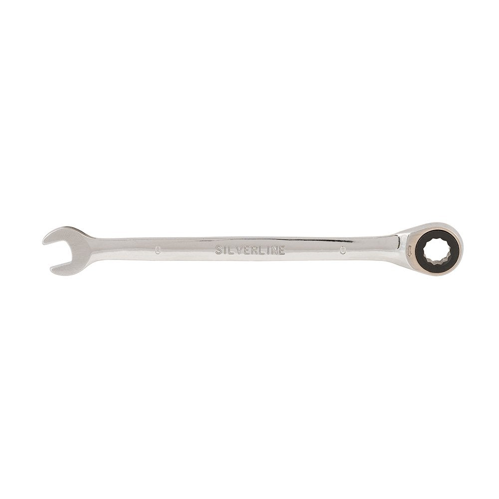 Silverline 633787 Fixed Head Ratchet Spanner 8 mm