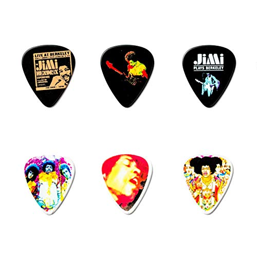 DUNLOP JHPT02M 12 PICKS TIN BOX JIMI HENDRIX MEDIUM